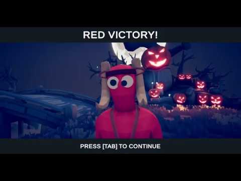 Totally Accurate Battle Simulator Spooky faction VS all other factions