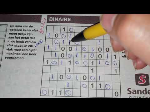 These ones rocks! (#3327) Binary Sudoku. 09-01-2021 part 1 of 3