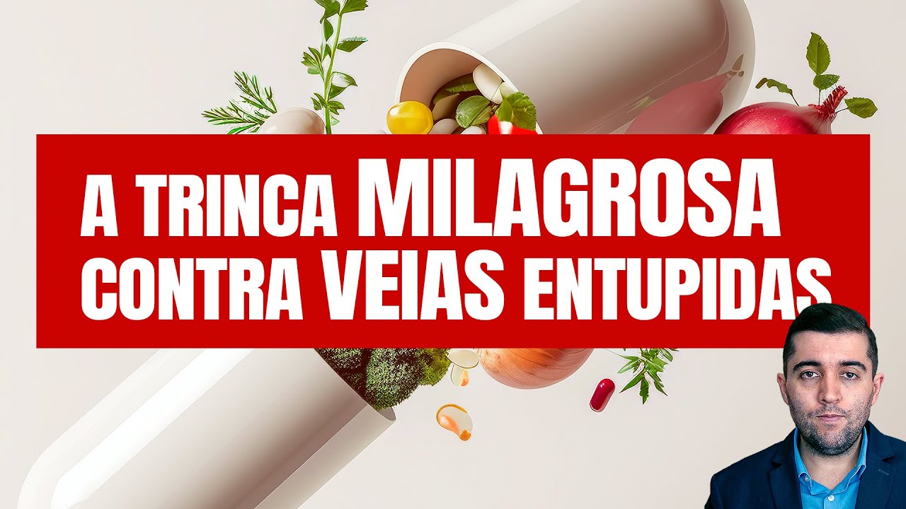 3 Vitaminas poderosas contra má circulação, trombose e veias entupidas: efeitos incríveis e rápidos