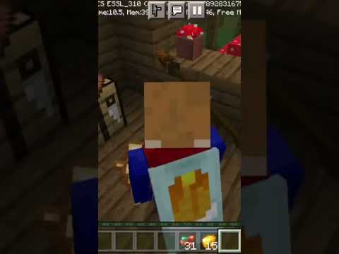 THE AMOL. - Minecraft witch broom #minecraft #shorts #viral #shortsvideo #shortsfeed #kineticsand