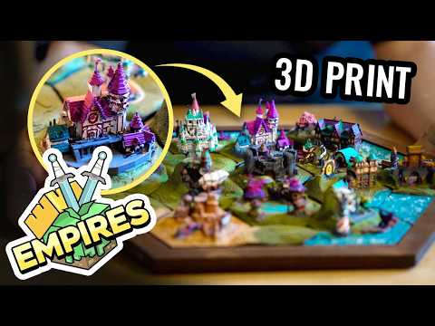 I 3D Printed ALL of the Empires SMP server