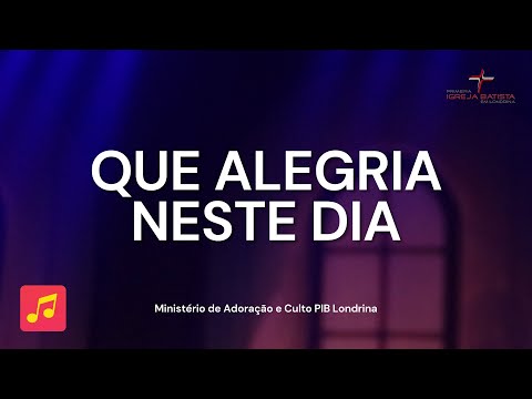 QUE ALEGRIA NESTE DIA (Hinário Alemão / Henrique Rodolpho Penno...