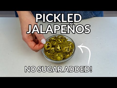 EASY Pickled Jalapeños Recipe (NO SUGAR) - WAY Better Homemade!
