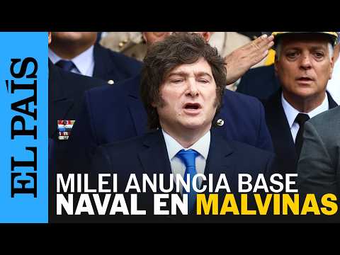 Milei da cadena nacional por la soberanía de las MALVINAS | EL PAÍS
