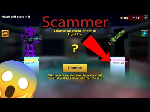 Stealing Gems from Scammers! | Pixel Gun 3D