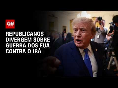 EUA x Irã: Republicanos divergem sobre guerra | LIVE CNN