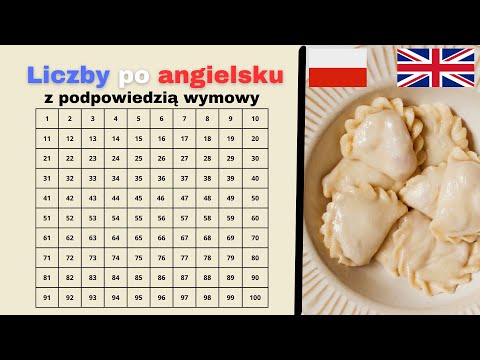 Liczby 1 do 100 po angielsku z podpowiedzią wymowy | licz razem ze mną | numbers 1-100 in English