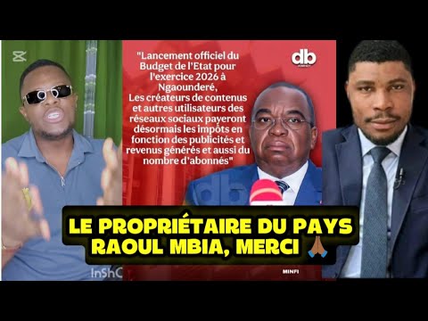 MIRALDOR accuse le journaliste #RAOUL_MBIA d'être l'instigateur des taxes des créateurs de contenus😱