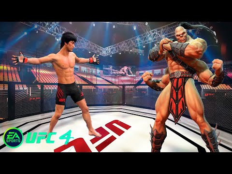 🐉UFC 4 l Bruce lee vs Monster Goro - Dragon Fight🐉