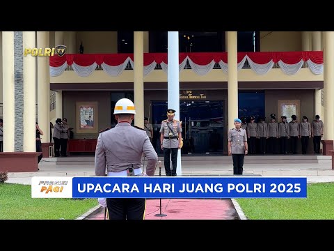 POLDA SULUT GELAR UPACARA PERINGATAN HARI JUANG POLRI 2025