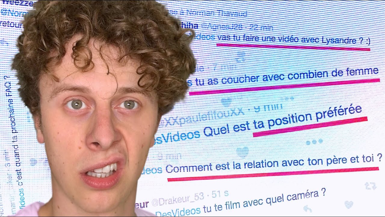 VOS QUESTIONS HYPER GÊNANTES (FAQ NORMAN) thumbnail