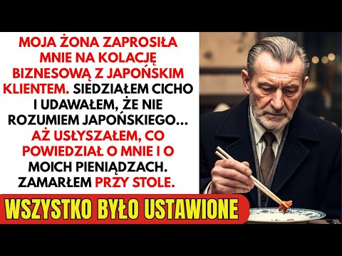 Żona i kochanek mówili przy mnie po japońsku. Nie wiedzieli, że rozumiem każde słowo