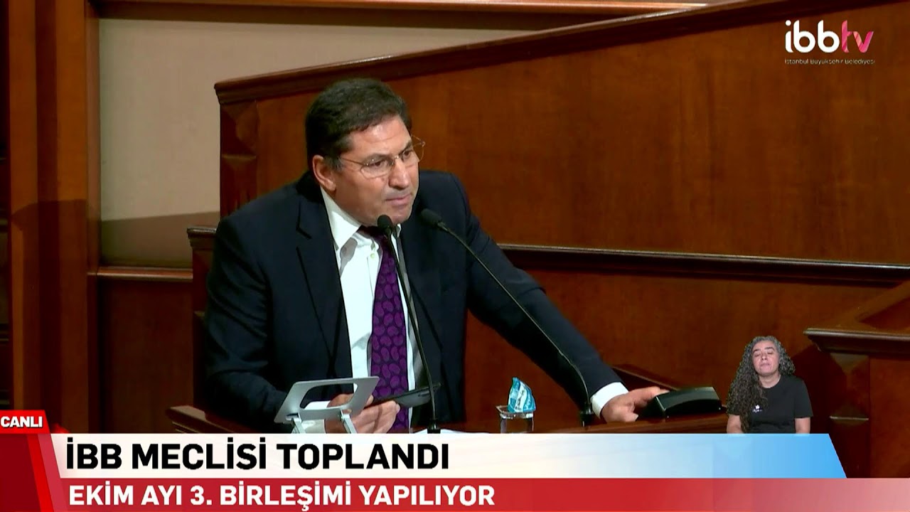 İBB MECLİSİ EKİM AYI TOPLANTISI 3. OTURUMU