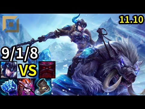 Sejuani Top vs Ornn - KR Master | Patch 11.10