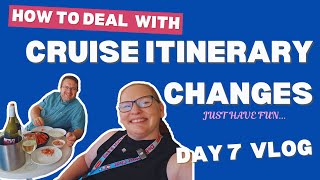 Day 7 at Sea: Itinerary Changes & Epic White Night Party!  Cruise Vlog 🎉🚢