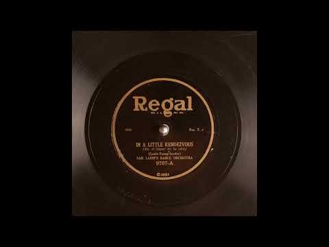 In a Little Rendezvous - Sam Lanin's Dance Orchestra