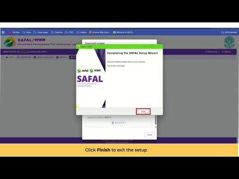 Step 1A  SAFAL School Server Installer for Windows