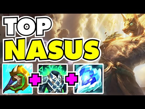 NASUS TANQUE ES EL TERROR DE TOP!!! NASUS TOP TEMPORADA 11 LEAGUE OF LEGENDS