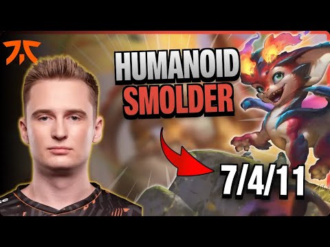 FNC Humanoid MIDDLE Smolder vs Corki | 15.10