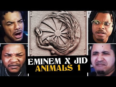 FIRST TIME Hearing Hardest RAP FEAT EVER!?🔥 JID x Eminem - Animals Pt.1 | EPIC Reaction Mashup