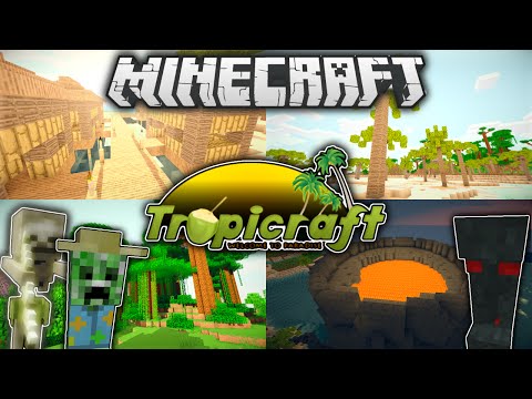Minecraft - In die Tropen reisen! [TROPICRAFT] [Modreview + Installation] [Minecraft 1.6.4]