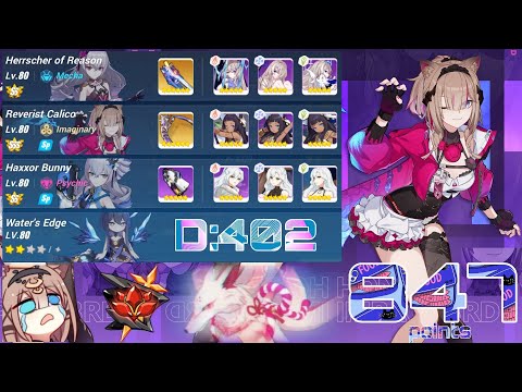 [Honkai Impact 3 SEA] EX Abyss RL (D402) - Hellmaru (847 pts) HR(SS) RC(SSS) HB(SS) Water's Edge 2*