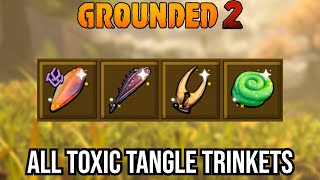 ALL 4 NEW Trinkets in the Grounded 2 Toxic Tangle Update