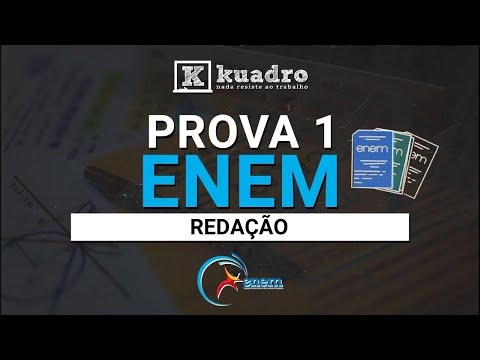 Gabarito ENEM 2021 | Correção ao Vivo - Dia 1 - Redação | KUADRO RESOLVE