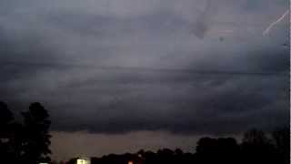 preview picture of video 'STORM CHASE on March 02 2012'
