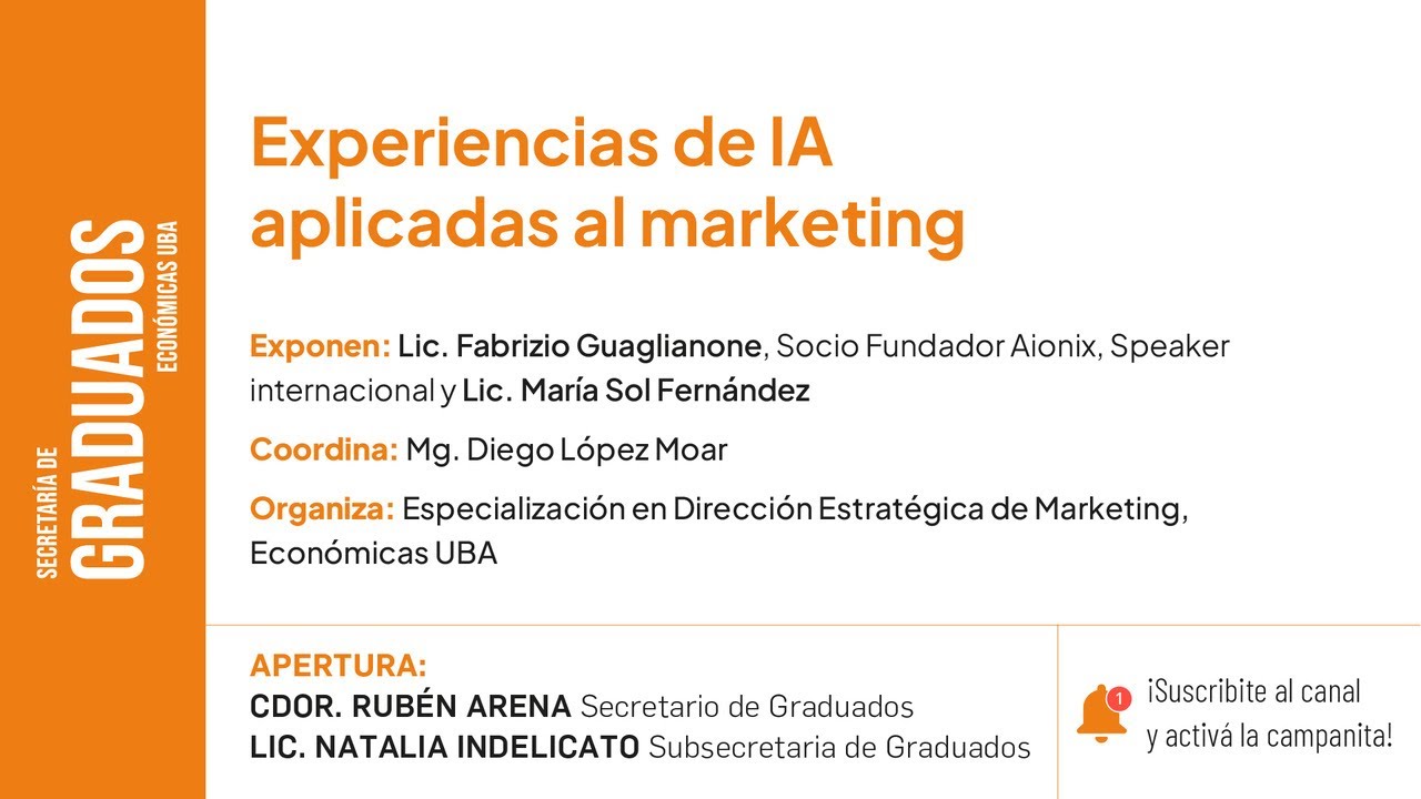 Experiencias de IA Aplicadas al MKT