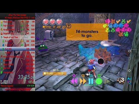 Blinx the Time Sweeper JP All Medals Speedrun in 1:15:30 (FWR)
