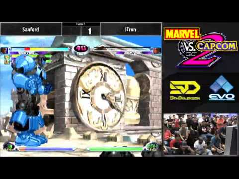 MvC2   Evo 2015   Casuals -  Sanford vs JTron