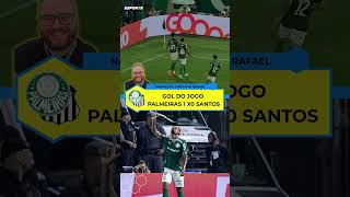 GOL DO JOGO | Palmeiras 1 x 0 Santos | Verdão vence o clássico e segue 100% | Paulistão 2026