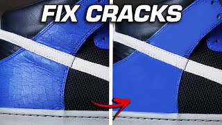 FIXING THE WORLDS MOST CRACKED SHOE! How to Fix Cracked Leather Shoes DIY