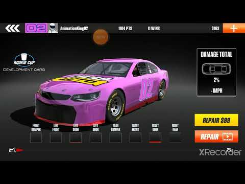 playing stock car racing P2