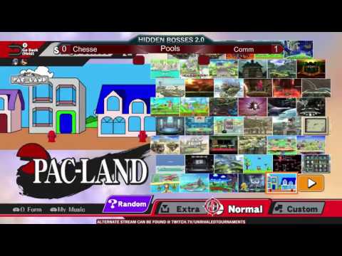 Hidden Bosses 2.0 - Pools – Comm (Lucina) vs. Chesse (Diddy Kong, Bowser)