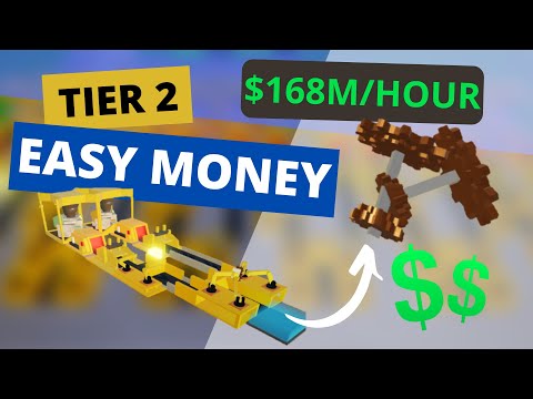 HOW TO EARN MONEY FAST IN TIER 2 (MECHANICAL ASSEMBLY) - ROBLOX Factory Simulator