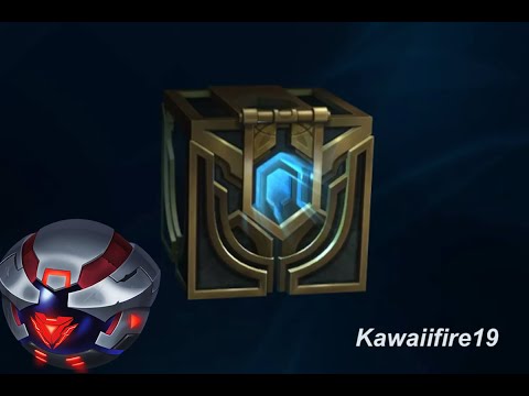 1x hextech chest and 1x Project Orb