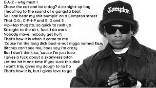 Eazy-E - Luv 4 Dem Gangsta&#39;z [Lyrics] [HQ]