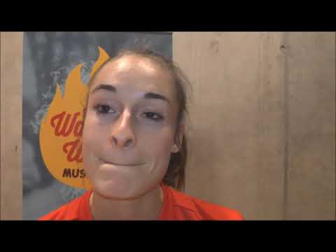 Tessa Wullaert na de Warmste Match Thuis - Belgian Red Flames op 23.12.2018