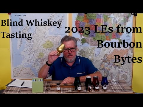 Whiskey Blind Tastings 2023 -  Clifton's Limited Edition 2023 Flight from Bourbon Bytes