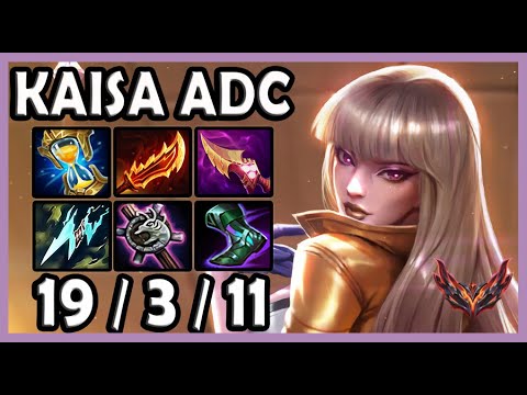 Kaisa vs Tristana (PENTA KILL) ADC- Korea GrandMaster Patch 13.14 ✅
