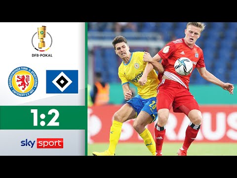 Eintracht Braunschweig - Hamburger SV | Highlights - DFB-Pokal 2021/22 | 1. Runde