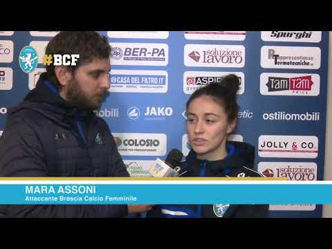 Serie C Femminile 2019/2020 9a giornata: Brescia-Gordige 0-1 INTV Assoni