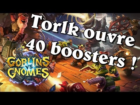 Gobelins vs Gnomes - Torlk ouvre 40 boosters