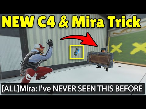 *NEW* Trick To Place C4's ANYWHERE Using Mira! - Rainbow Six Siege