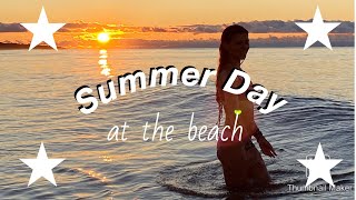 summer day in my life at the beach | sunrise, friends, and more!