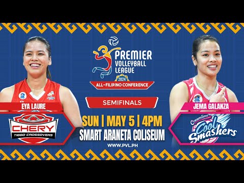 CREAMLINE vs. CHERY TIGGO - Full Match | Semifinals | 2024 PVL All-Filipino Conference