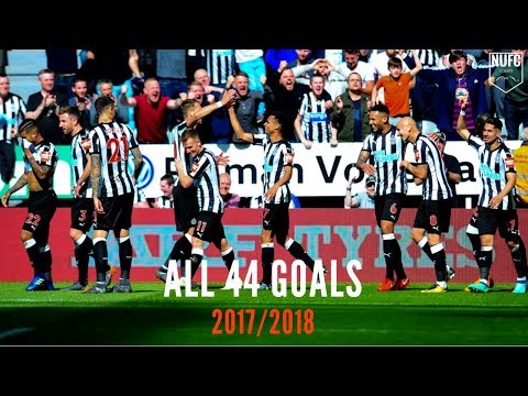 Newcastle United | All 44 Goals 17/18