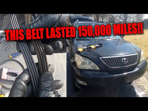 EPISODE 3 - 2005 LEXUS RX330 SERPENTINE/POWER STEERING/AC/ALTERNATOR BELT
